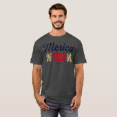 Merica Banket Bier T-shirt (Voorkant volledig)