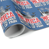 "Merica - Bringin" de ambergele golven van pijn Cadeaupapier (Rol Hoek)