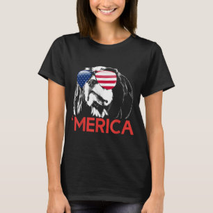 Merica Cavalier King Charles Spaniel Amerikaanse v T-shirt
