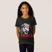 Merica Cavalier King Charles Spaniel Amerikaanse v T-shirt (Voorkant volledig)