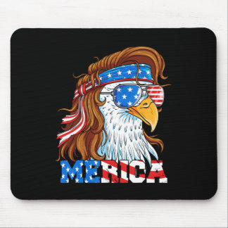 Merica Eagle Mullet 4 juli Amerikaanse vlag Usa  Muismat