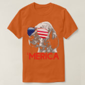 Merica English Setter American Flag (2) T-shirt (Design voorkant)