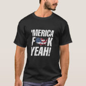 Merica F Ja - Onafhankelijkheidsdagpremie T-shirt (Voorkant)