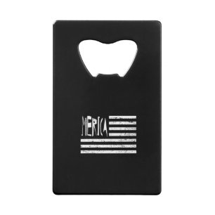 Merica Flag Creditkaart Flessenopener