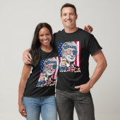 Merica Funny Trump Mannen Drink Bier T-shirt (Unisex)