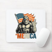 ‘merica Gorilla Vlag Zonnebril Funny Patriottisch  Muismat (Met muis)