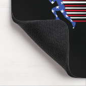 ‘merica Gorilla Vlag Zonnebril Funny Patriottisch Muismat (Hoek)