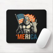 ‘merica Gorilla Vlag Zonnebril Funny Patriottisch Muismat (Met muis)