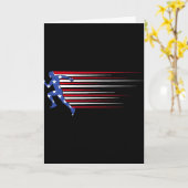 ‘merica Gorilla Vlag Zonnebril Grappig Patriottisc Kaart (Gele Bloem)