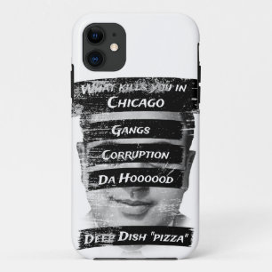 Merica Humor America USA Funny Patriotisme Chicago Case-Mate iPhone Case