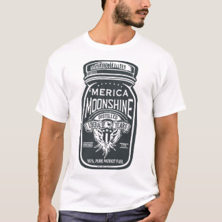 merica moonshine america t-shirt