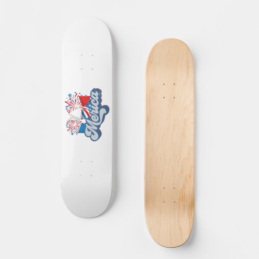 MERICA PERSOONLIJK SKATEBOARD (Voorkant)