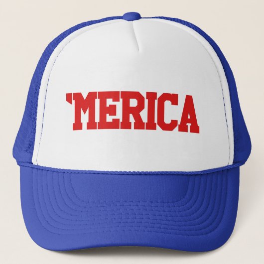 "MERICA-PETTEN TRUCKER PET (Voorkant)