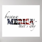 Merica Poster (Voorkant)