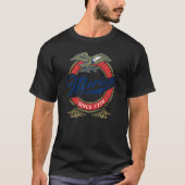Merica Sinds 1776, 4 juli Rednek Eagle Mulle T-shirt (Voorkant)