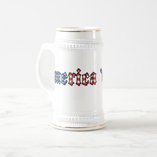 Merica Stein Bierpul (Voorkant links)