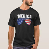 Merica Sunbril - T Shirt (Voorkant)