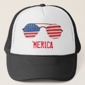 Merica Sunbril Trucker Hat Trucker Pet (Voorkant)