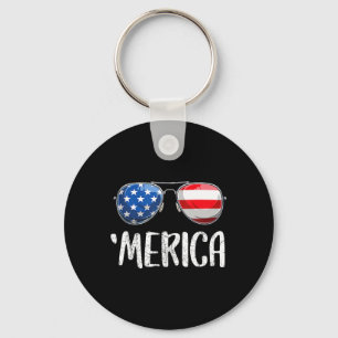 Merica Sungles 4 juli voor mannen vrouwen Kinder o Sleutelhanger