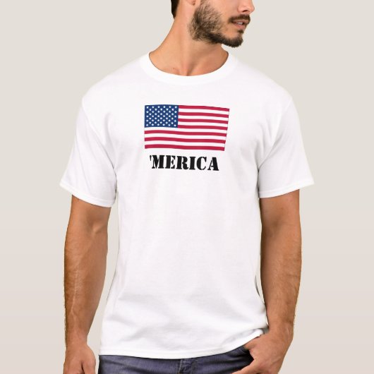"MERICA-T-shirt T-shirt (Voorkant)