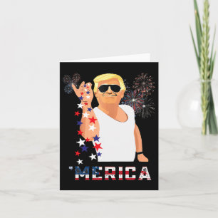 Merica Trump Outfits Merica VS Amerikaanse Vlag Pa Kaart