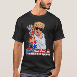 Merica Trump Salt Bae 4 juli 2020 Presidentia T-shirt