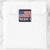 'MERICA U.S. Flag Stickers (Tas)