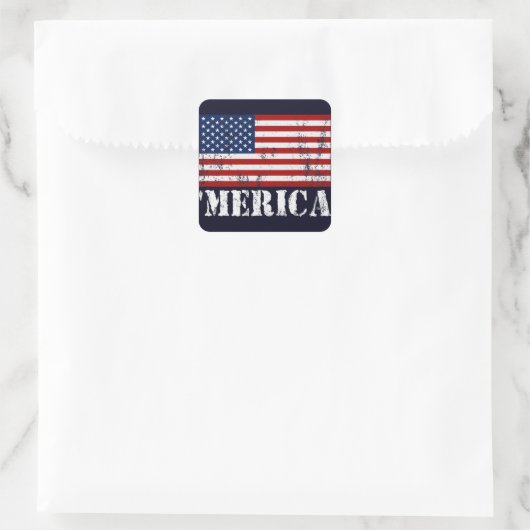  'MERICA U.S. Flag Stickers (Tas)