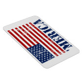  'MERICA US Flag Patriotic Premium Magnet Magneet (Rechterzijde)