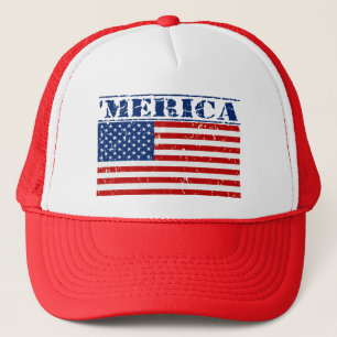 "MERICA US Flag Pet - Verhard / vervaagd