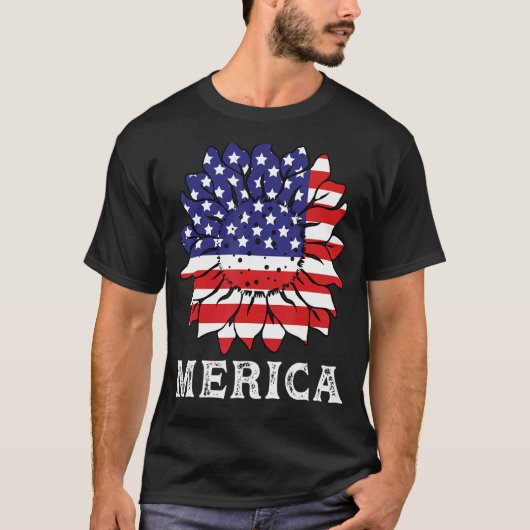 Merica Usa T-shirt (Voorkant)