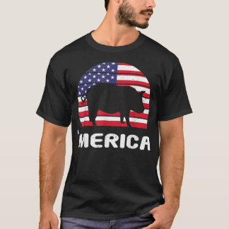 Merica Varken Amerikaanse Vlag USA Patriottische O T-shirt