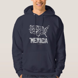 Merica - Verenigde Staten van Pistolen Hoodie