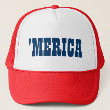 Merica vrachtwagenhoed voor 4 juli