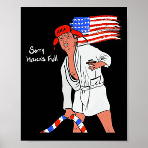 Mericas Full Trump Maga Poster