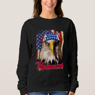 Mericawww Eagle Happy 4 van juli American Indepen Trui