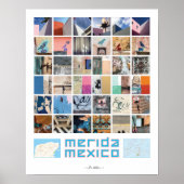 Merida, kleuren en patronen poster (Voorkant)