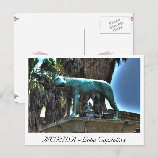 MERIDA - Loba Capitolina Briefkaart (Voorkant / Achterkant)