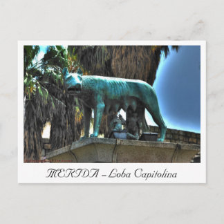 MERIDA - Loba Capitolina Briefkaart