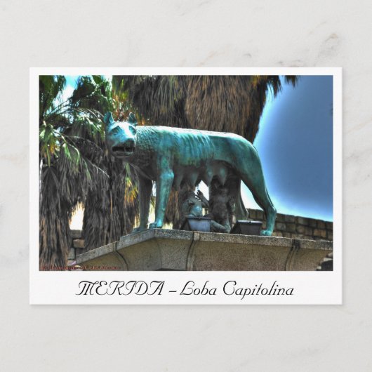 MERIDA - Loba Capitolina Briefkaart (Voorkant)
