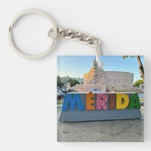 Merida, Mexico - Acrylische Sleutelhanger