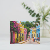 Merida Mexico Reizen Briefkaart (Staand voorkant)