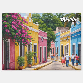 Merida Mexico Reizen Magneet
