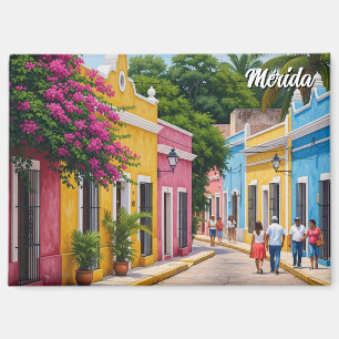 Merida Mexico Reizen Magneet