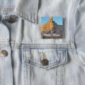 Merida, Mexico - Square Button (In situ)