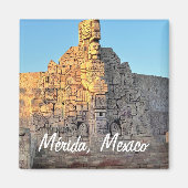 Merida, Mexico - Square Magnet (Voorkant)