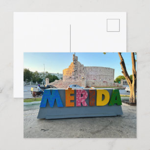 Merida, Mexico - Standaard Briefkaart