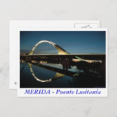 MERIDA - Puente Lusitania Briefkaart (Voorkant / Achterkant)