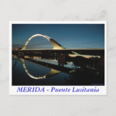 MERIDA - Puente Lusitania Briefkaart (Voorkant)