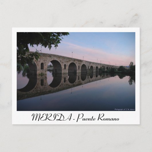 MERIDA - Puente Romano Briefkaart (Voorkant)
